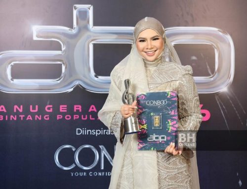 ABPBH 36: Tepati ramalan, Aina Abdul dinobat Penyanyi Wanita Popular diinspirasikan CONBOO