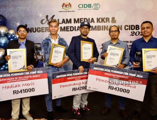 NSTP shines at 2024 CIDB Media Awards with 2 wins, consolation prize